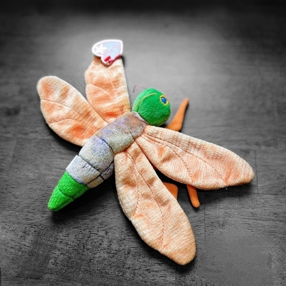 NWT Vintage TY Beanie Babies Glow Firefly Lightning Bug - Picture 1 of 17